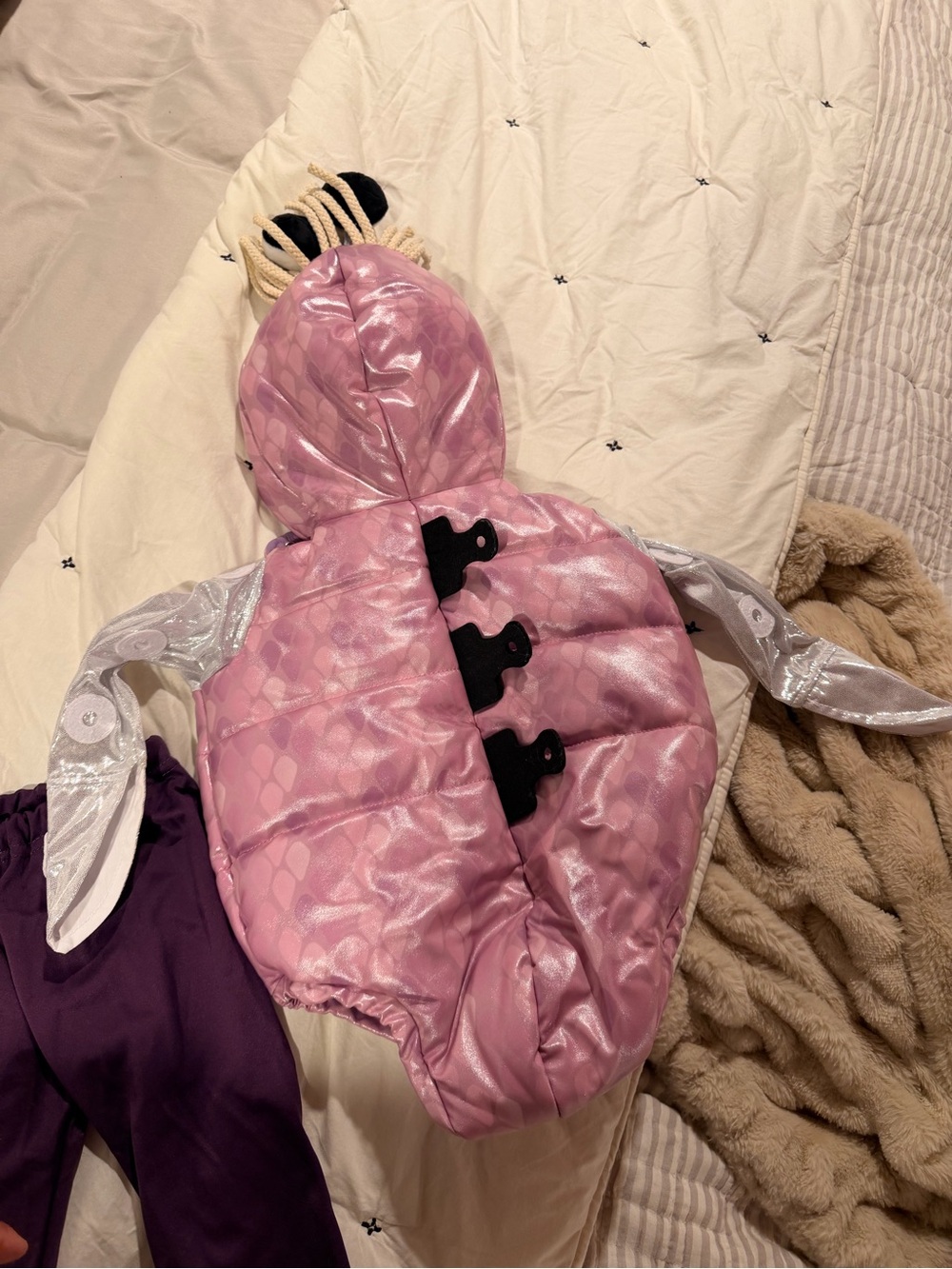 Adorable Purple Monster Baby Costume - Picture 12 of 15